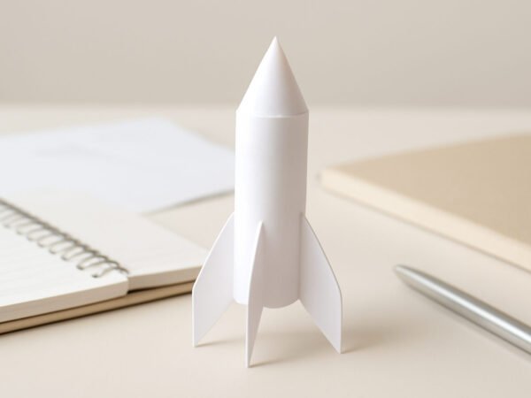 Silvester Raketen Bastelvorlage Kinder: einfach erklärt