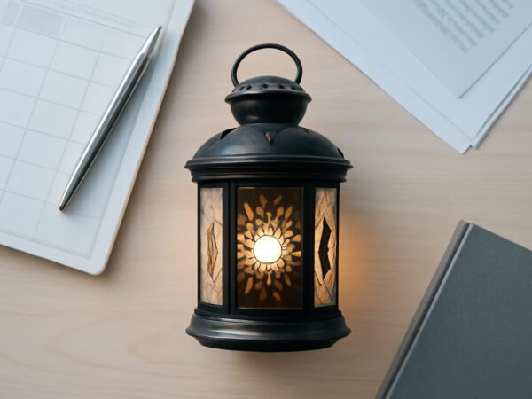 Sonne Mond und Sterne Laterne Vorlage — 8 Punkte zum Abhaken