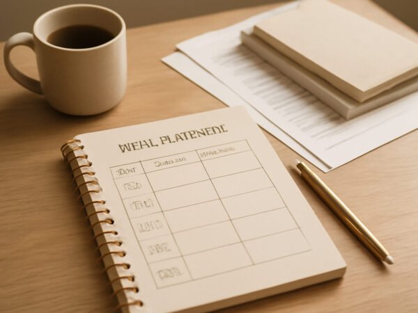 Speiseplan Vorlage kostenlos als PDF — 13 Punkte zum Abhaken