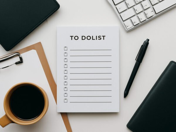 To Do Liste Vorlage zum Ausdrucken — 12 Punkte zum Abhaken