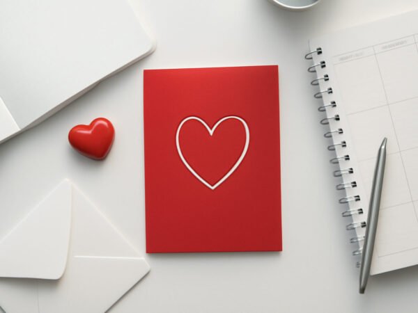 Valentinstag Karten Vorlage: die Checkliste zum Abhaken