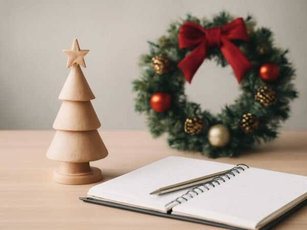 Weihnachtsdeko Hauseingang Schablone — 8 Punkte zum Abhaken