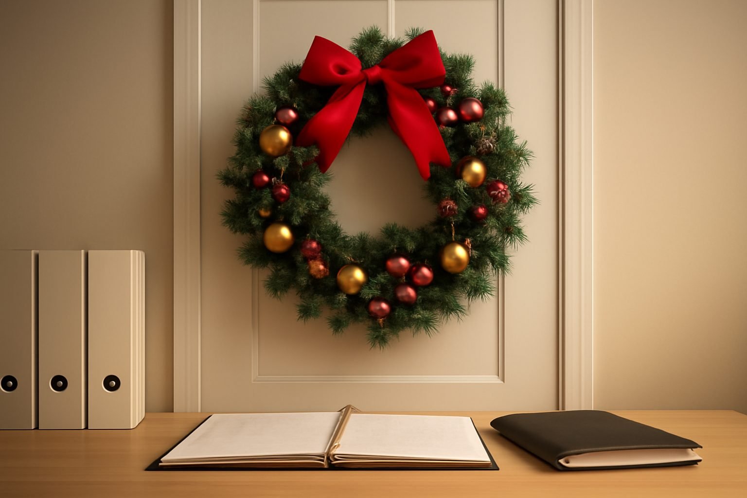 Weihnachtsdeko Hauseingang Vorlage — 8 Punkte zum Abhaken
