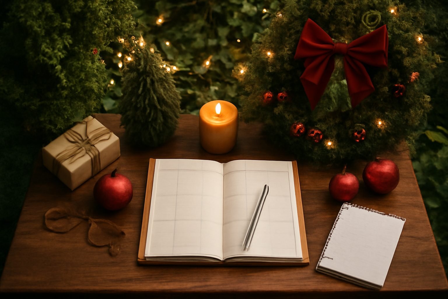Weihnachtsdeko Outdoor Schablone: die Checkliste zum Abhaken