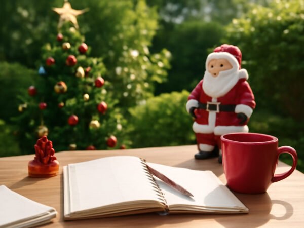 Weihnachtsdekoration Ideen draußen Schablone