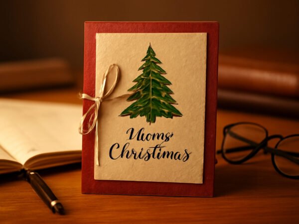 Weihnachtskarten basteln Stampin Up in 6 Schritten