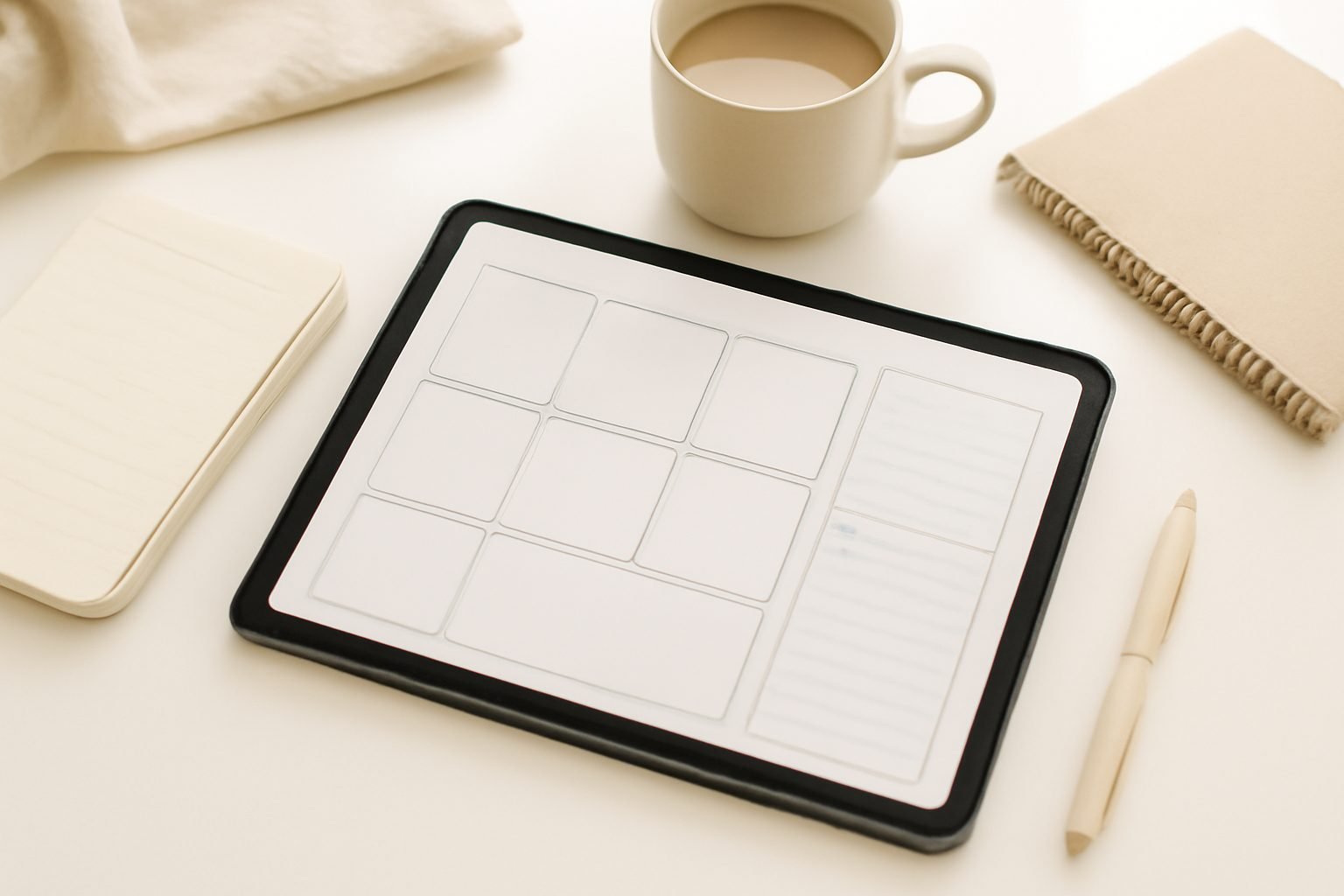 Wochenplaner für Goodnotes: Digitale Vorlage