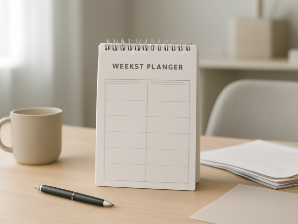 Wochenplaner mit Uhrzeit zum Ausdrucken (kostenlos)
