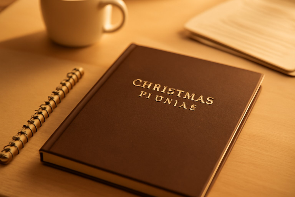 Wochenplaner Weihnachten – Die schönsten Ideen