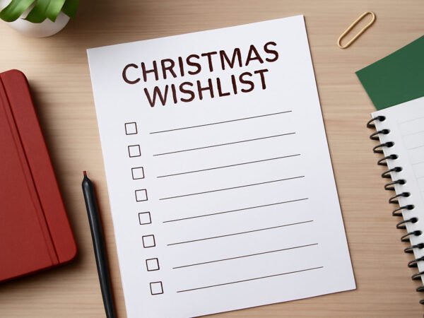 Wunschzettel Weihnachten Vorlage zum Ausdrucken