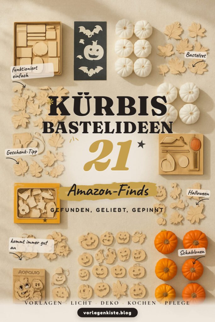 Kürbis-Bastelideen: 21 Amazon-Finds, einfach kreativ sein