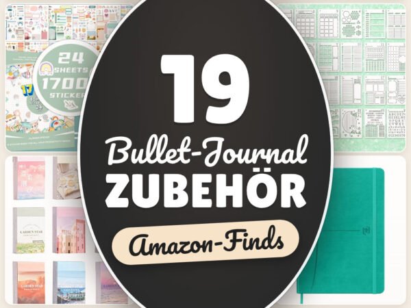 Bullet-Journal Zubehör: 19 Amazon-Finds, alles fürs Planen