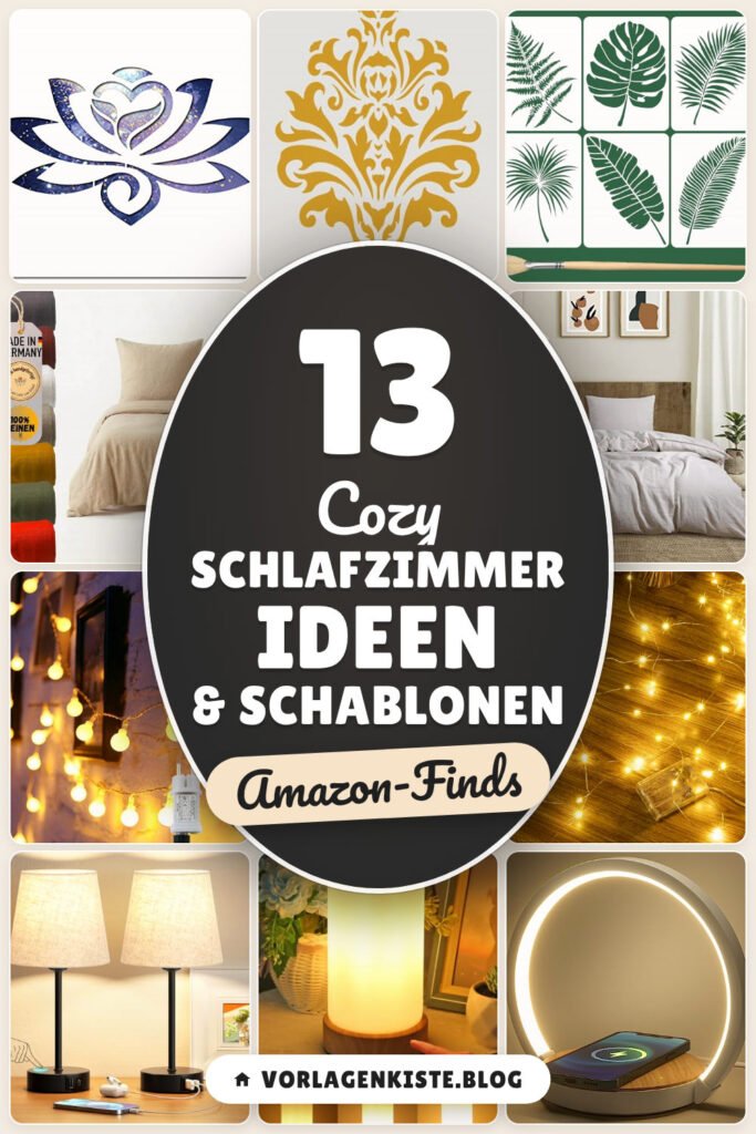 Cozy Schlafzimmer Ideen & Schablonen: 13 Amazon-Finds, für Ruhe