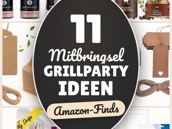 Mitbringsel Grillparty Ideen: 11 Amazon-Finds, schnell personalisiert