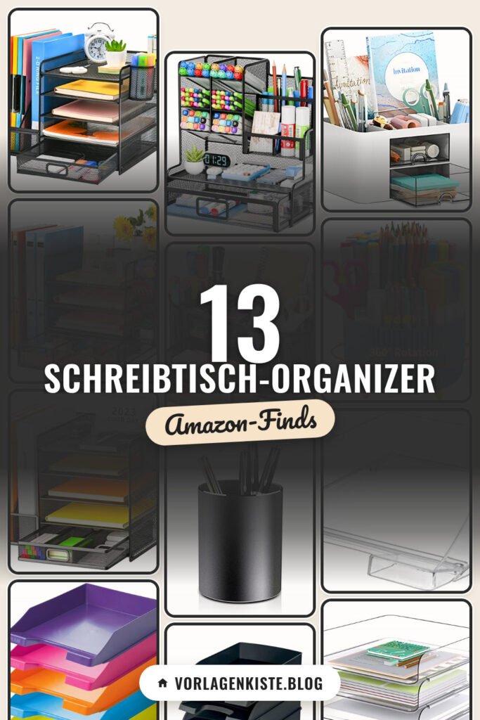 Schreibtisch-Organizer: 13 Amazon-Finds, mehr Ordnung im Homeoffice