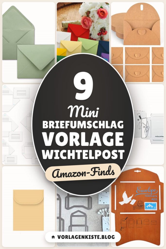 Mini Briefumschlag Vorlage Wichtelpost: 9 Amazon-Finds, sofort basteln