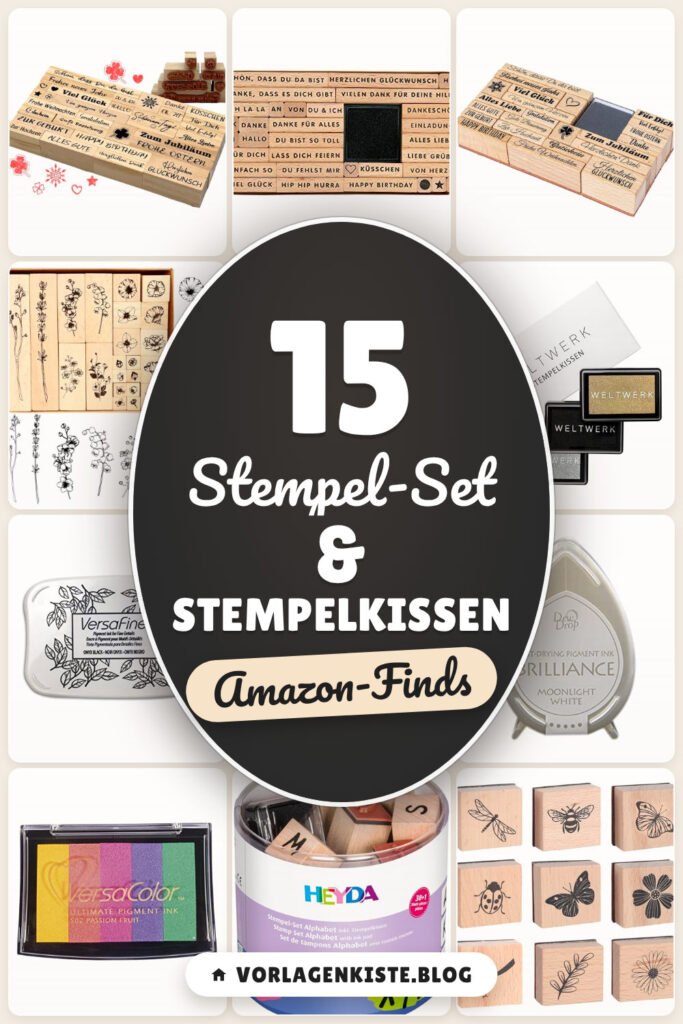 Stempel-Set & Stempelkissen: 15 Amazon-Finds, direkt startklar