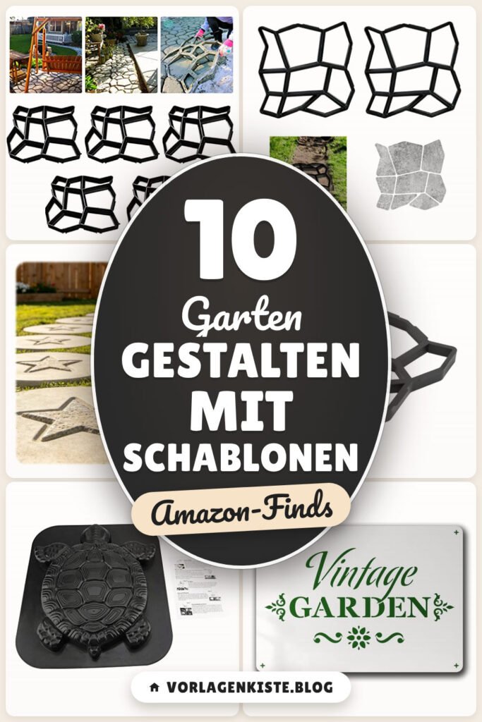 Garten gestalten mit Schablonen: 10 Amazon-Finds, Wege & Deko
