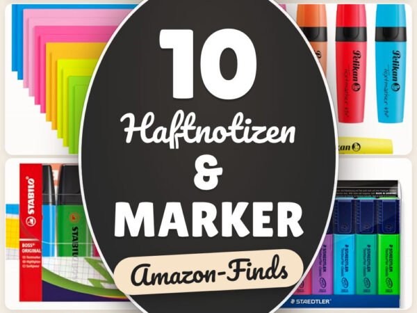 Haftnotizen & Marker: 10 Amazon-Finds, fürs schnelle Planen