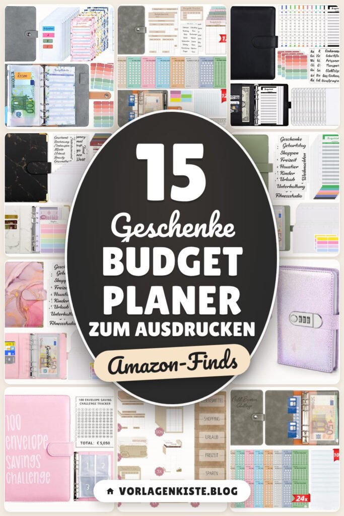 Geschenke Budget Planer zum Ausdrucken: 15 Amazon-Finds