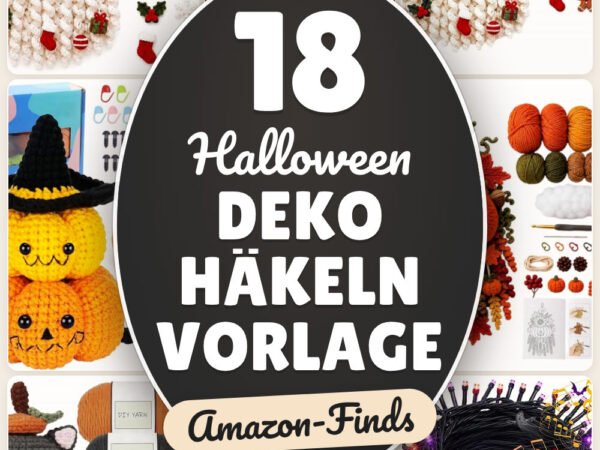 Halloween Deko häkeln Vorlage: 18 Amazon-Finds, die sofort Freude machen