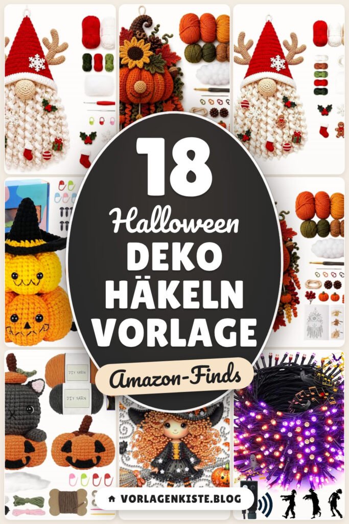 Halloween Deko häkeln Vorlage: 18 Amazon-Finds, die sofort Freude machen
