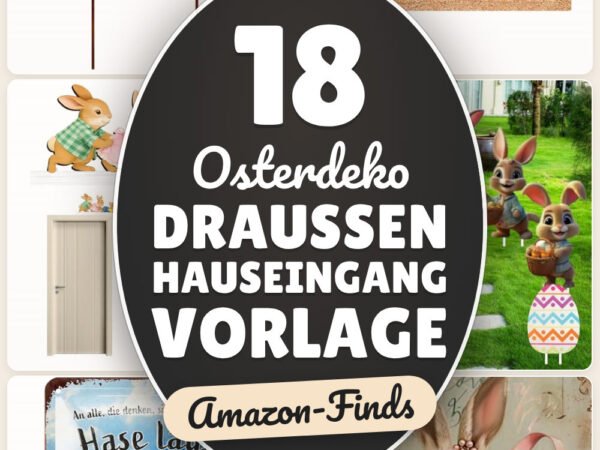 Osterdeko draußen Hauseingang Vorlage: 18 Amazon-Finds, die du lieben wirst