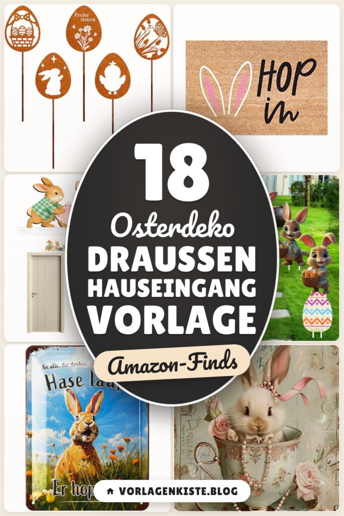Osterdeko draußen Hauseingang Vorlage: 18 Amazon-Finds, die du lieben wirst