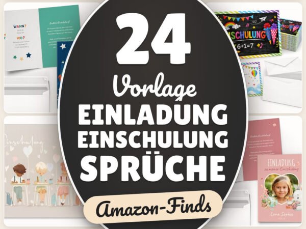 Vorlage Einladung Einschulung Sprüche: 24 Amazon-Finds, die du lieben wirst