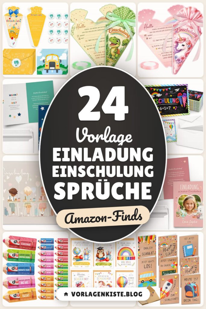 Vorlage Einladung Einschulung Sprüche: 24 Amazon-Finds, die du lieben wirst