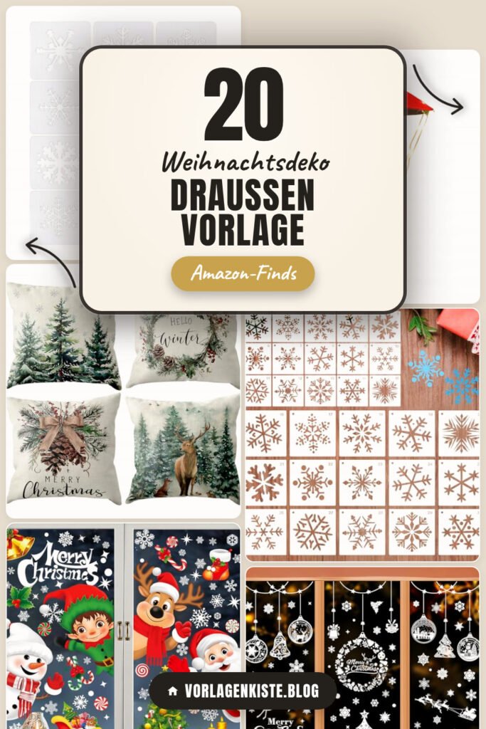 Weihnachtsdeko draußen Vorlage: 20 Amazon-Finds, die du lieben wirst