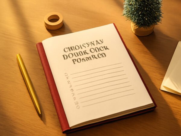 Weihnachtsdeko Wochenplaner – Die schönsten Ideen