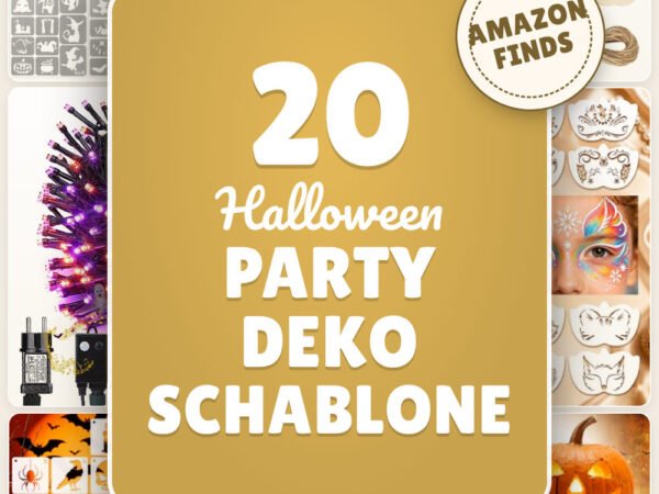 Halloween Party Deko Schablone: 20 Amazon-Finds, die jeder braucht