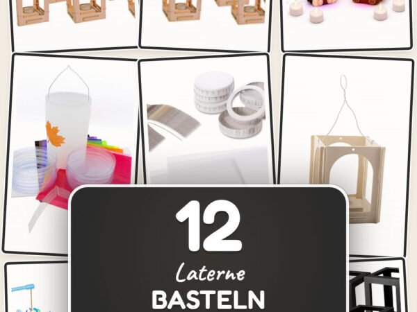 Laterne basteln Kindergarten Vorlagen zum Ausdrucken: 12 Amazon-Finds