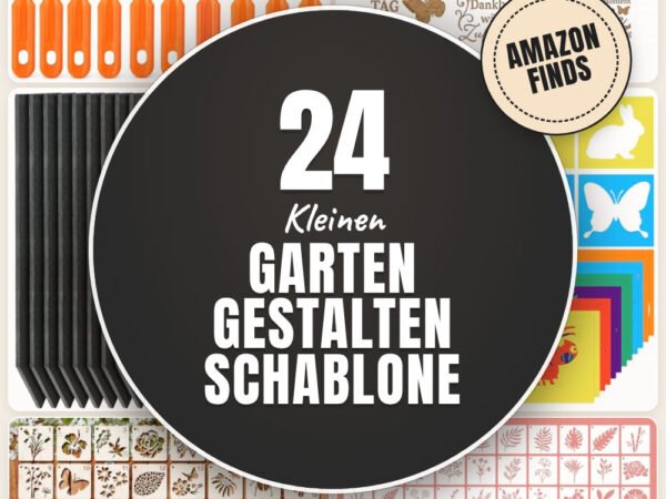 Kleinen Garten gestalten Schablone: 24 Amazon-Finds