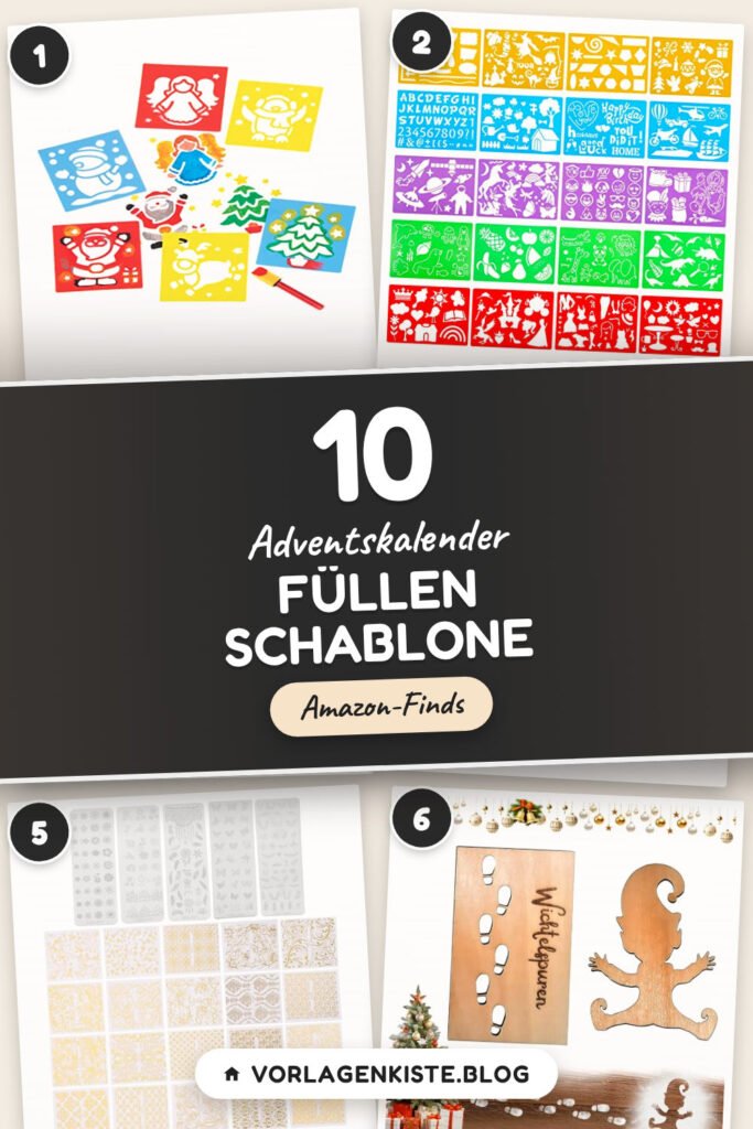 Adventskalender füllen Schablone: 10 Amazon-Finds, die sich wirklich lohnen