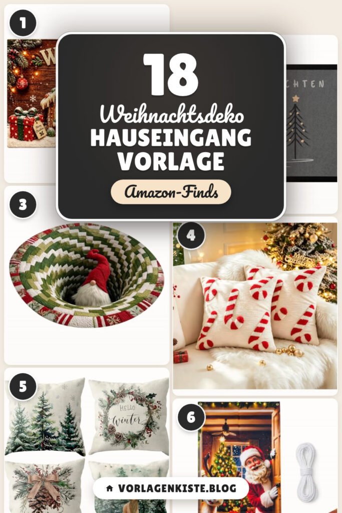 Weihnachtsdeko Hauseingang Vorlage: 18 Amazon-Finds