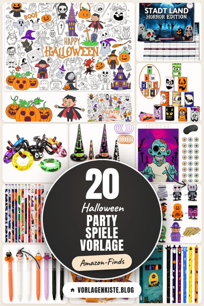 Halloween Party Spiele Vorlage: 20 Amazon-Finds, die sofort Freude machen