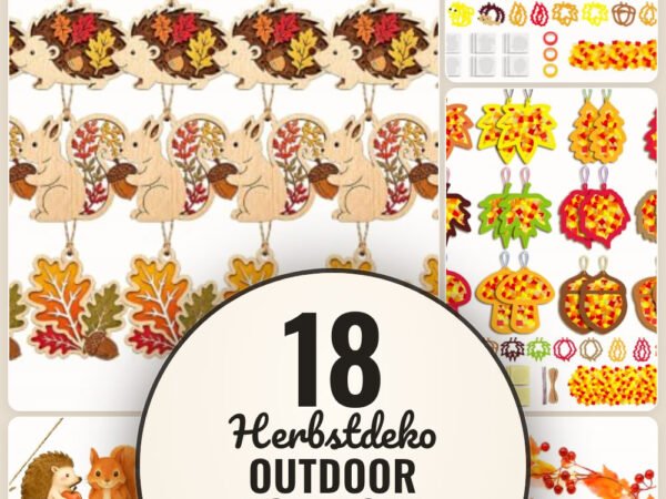 Herbstdeko Outdoor Vorlagen zum Ausdrucken: 18 Amazon-Finds