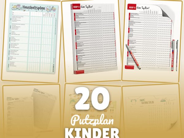 Putzplan Kinder Vorlage: 20 Amazon-Finds, die jeder braucht