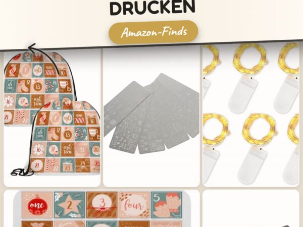 Adventskalender Vorlage Drucken: 18 Amazon-Finds, die jeden Cent wert sind